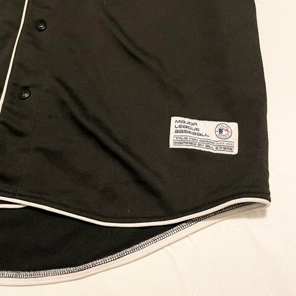 Vtg True Fan MLB Houston Astros Lance Berkman 17 Button Up Jersey Size XL - Picture 9 of 16